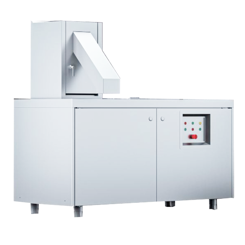 Waste disposal unit for commercial kitchens, perfect for industrial cleaning chemical suppliers.
